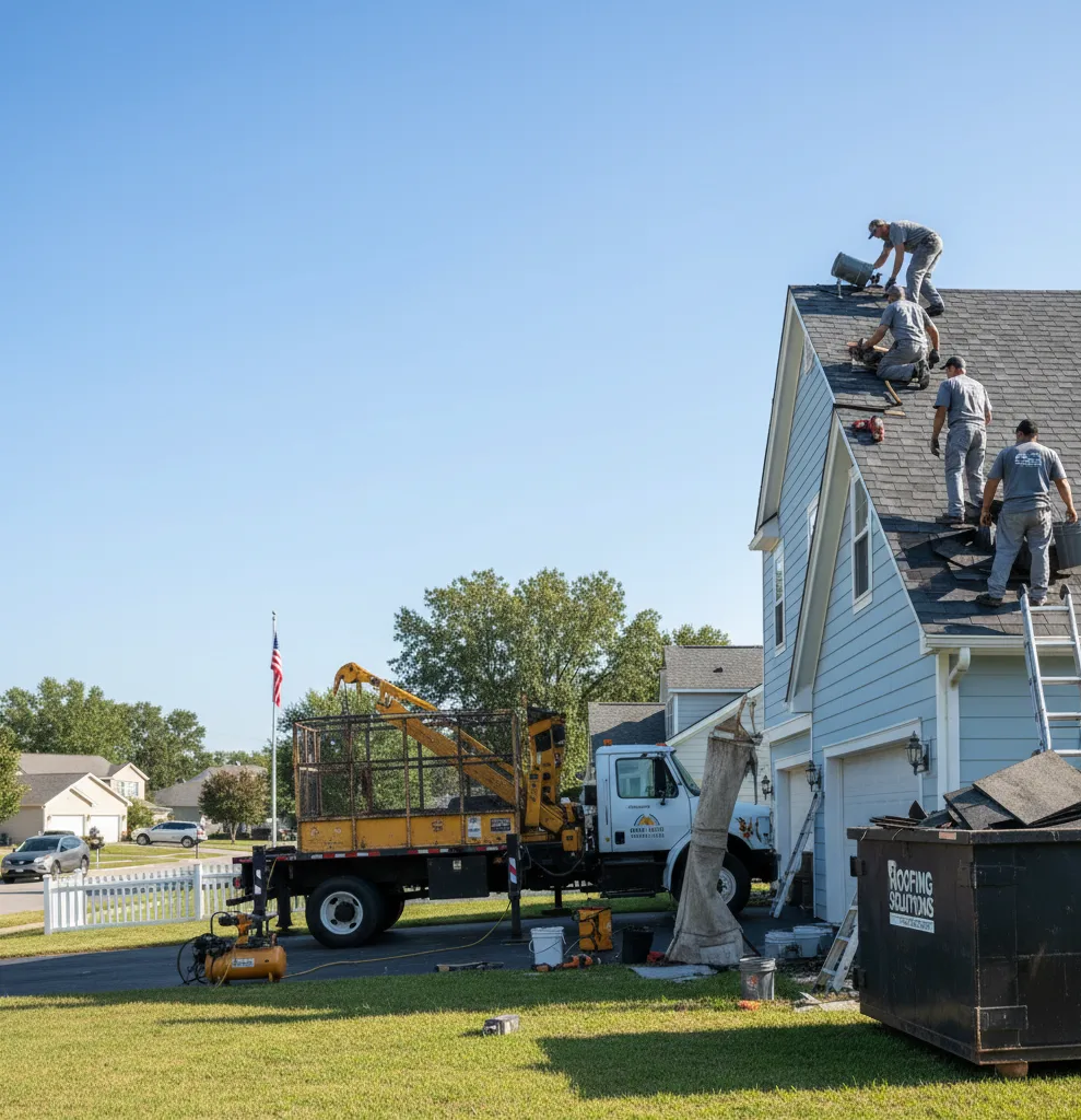 Roof Repair in La Cygne